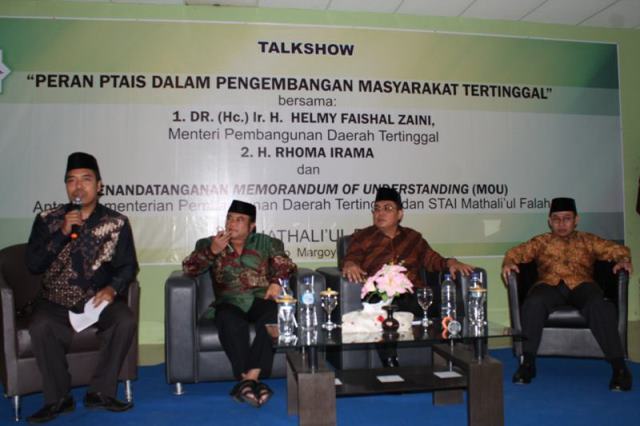 Talkshow STAIMAFA dengan Helmy Faishal Zaini dan H. Rhoma Irama (3)
