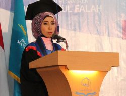 Sambutan Wisudawan Terbaik IPMAFA Tahun Akademik 2015