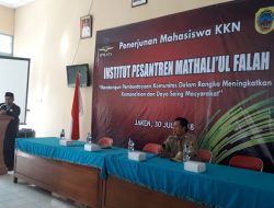 Ini Pesan Rektor IPMAFA Dalam Penerjunan KKN di Jaken Pati