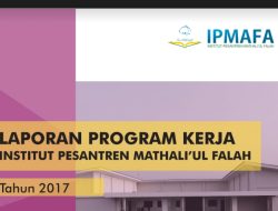 Laporan Program Kerja IPMAFA 2017