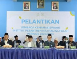 Pelantikan Lembaga Kemahasiswaan, Rektor: Mahasiswa Harus Paham Politik, Agar Tak Jadi boneka !