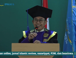 Wisuda XI, Rektor IPMAFA: Usahakan Tetap Istikamah Dimanapun Kalian Berkhidmat