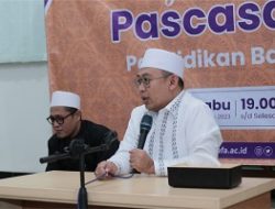 Soft Opening Program Magister Pendidikan Bahasa Arab, Rektor: Kenapa PBA?