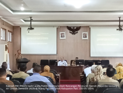 Kaprodi PMI IPMAFA Hadiri Public Hearing Raperda ALD Kabupaten Pati