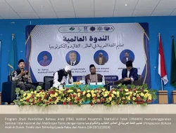 Prodi PBA IPMAFA Gelar Seminar Internasional dan Makhrojan Fanni dalam Rangka Hari Bahasa Arab Internasional