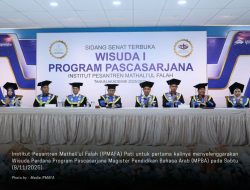 Wisuda Perdana Magister PBA IPMAFA, Tegaskan Pentingnya Bahasa Arab sebagai Pilar Peradaban