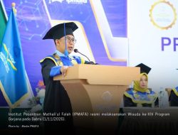 Wisuda XIV IPMAFA, Rektor Tekankan Pentingnya Belajar Sepanjang Hayat